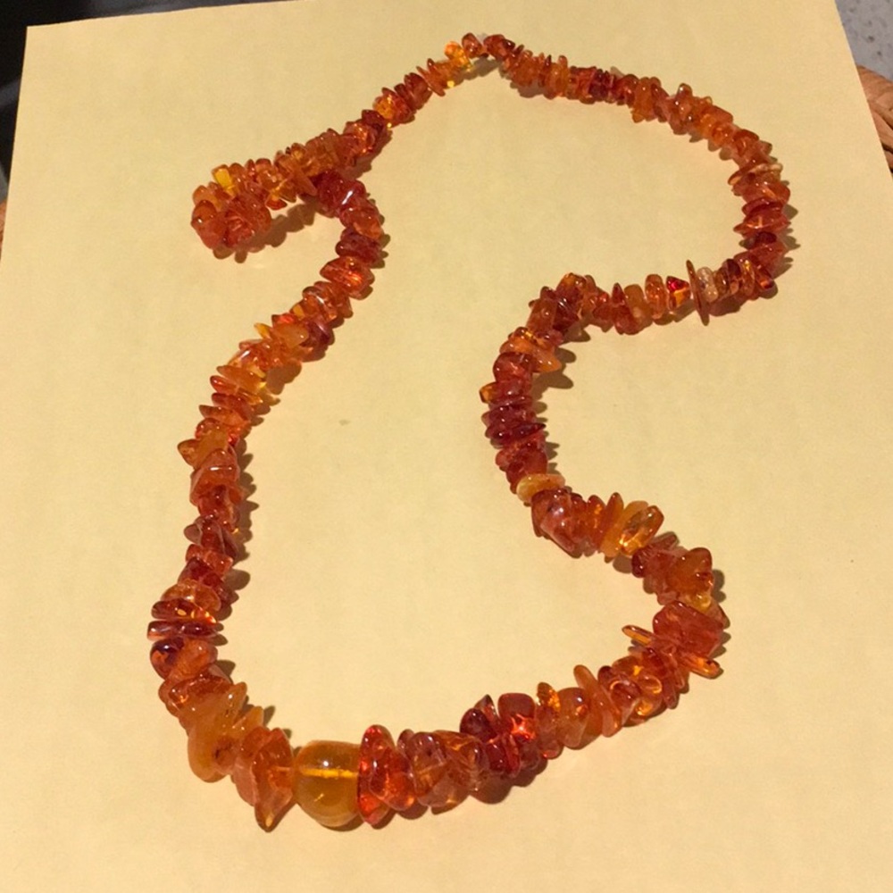 Amber necklace